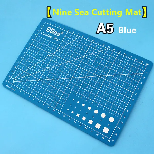 Overweldigend artikel escaleren Nine 9 Sea Model Tool With Scale Color Carving Cutting Mat A5 21*15cm  Blue/purple/* - Action Figures - AliExpress