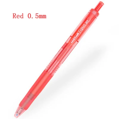 TUNACOCO Япония Mitsubishi UMN-138 0,38 мм/0,5 мм гелевая ручка пресс гелевая ручка для офиса ручка школьные принадлежности канцелярские принадлежности bb1710084 - Цвет: Red  0.5mm