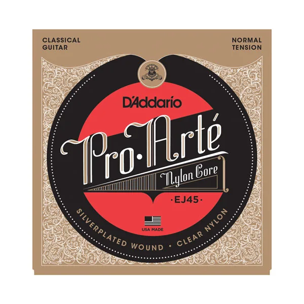 D'addario Pro Arte нейлоновые Классические гитарные струны набор, нормальное/жесткое натяжение EJ43 EJ44 EJ45 EJ46 EJ49 EJ59