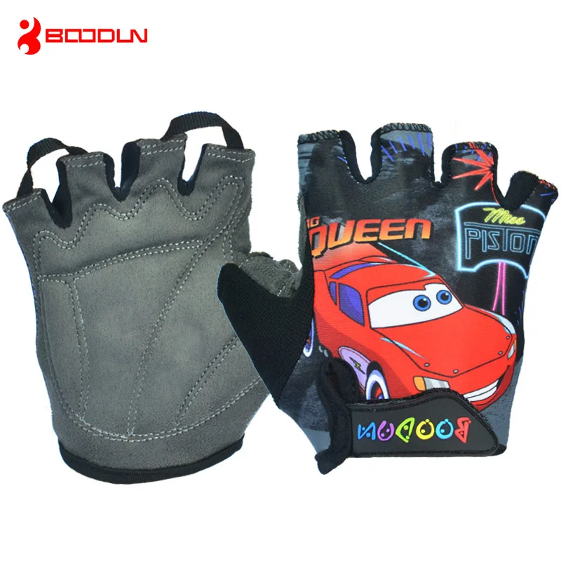 Boodun Kids Cycling Gloves Sport Breathable Boy Girl Riding Bike