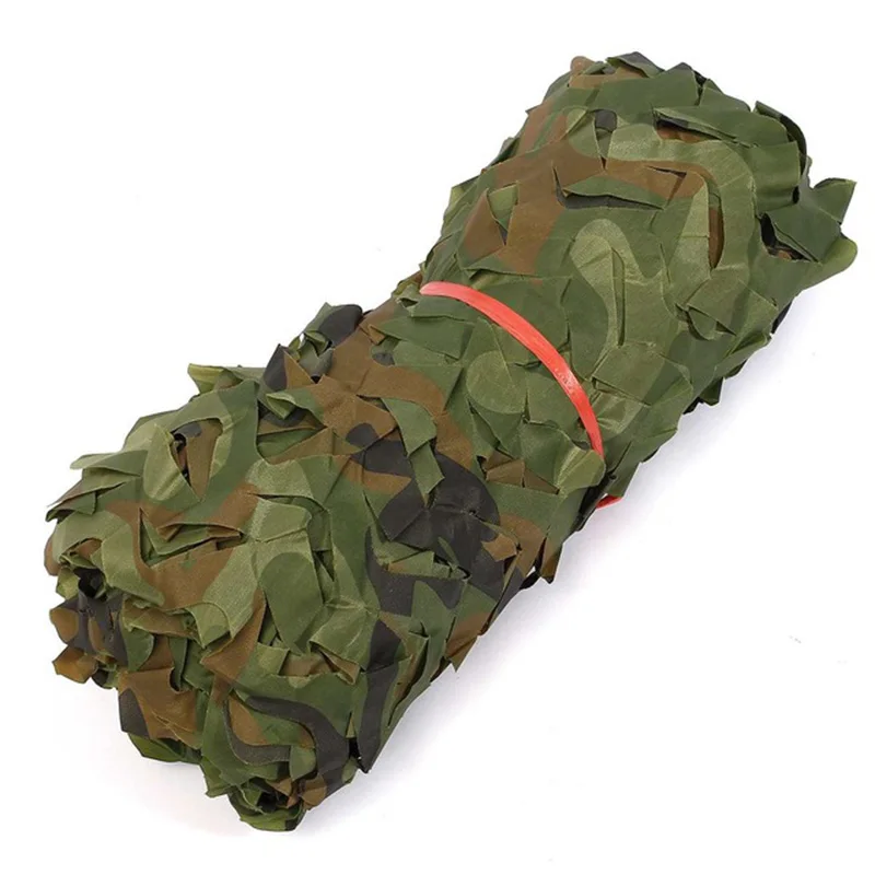 Preise Military Camouflage Net Sun Shelter Wood Armee Camo Netting Jagd Camping Netze Auto Abdeckungen Zelt Schatten 2m * 4 m 2 m * 5 m 3 m * 5m