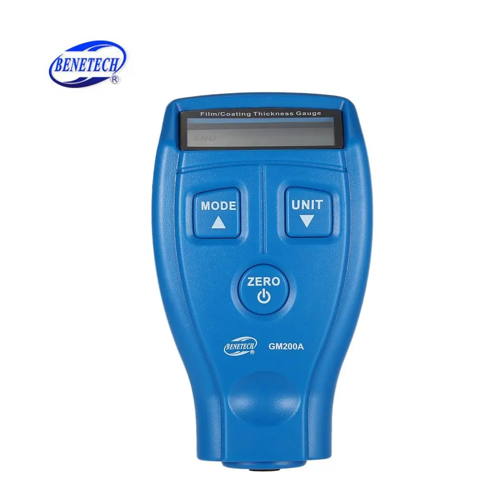 

Dropshipping GM200A Thickness Gauge Digital Auto Car Paint Thickness Coating Meter Tester Measuring Tool 0-1.80mm/0-71.0 mil