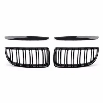 

Areyourshop Front Bumper Kidney Double Slat Grille For BMW E90 Sedan Wagon 320i 2004 2005 2006 2007 Car Grill Accessories Parts