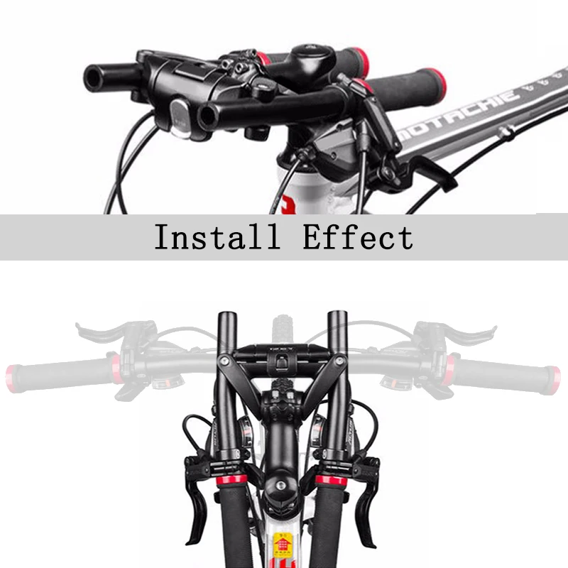 New hot Mountain Bike Folding Handlebar Alloy bicycle Steering Wheel Bicycle Parts Trendy