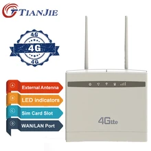 TianJie 4G LTE Wifi роутер CPE ретранслятор модем Мобильная точка доступа беспроводной широкополосный с SIM Солт Wi fi роутер шлюз