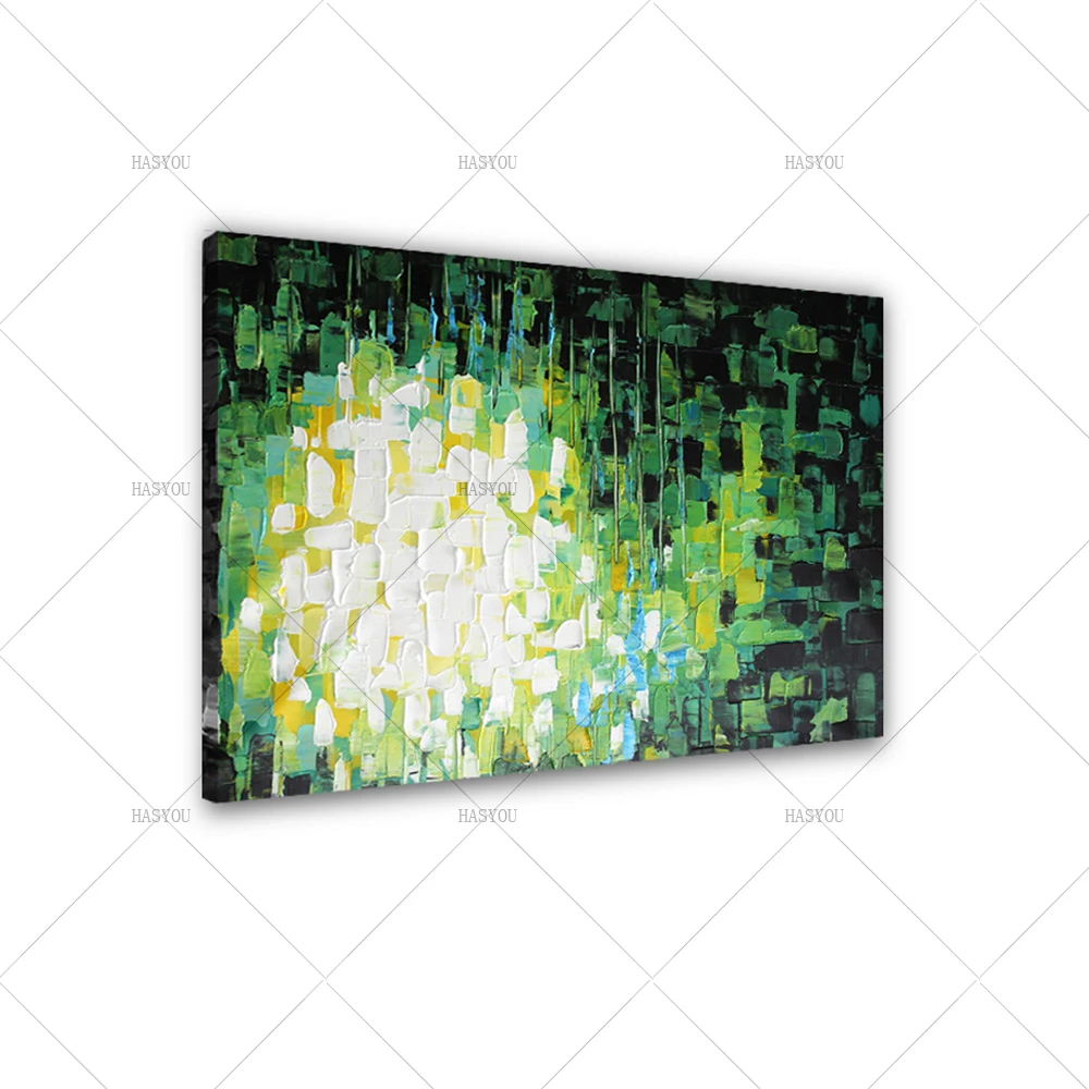 Modern-Knife-Painted-Abstract-Green-Oil-Painting-Canvas-Art-Wall-Mural-Picture-for-Bedroom-Living-Room (2)