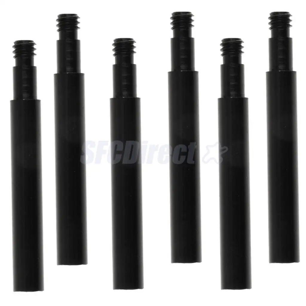 

6pcs Aluminium Alloy Bicycle Presta Valve Extender Bike Tire Wheel 40mm French Valve Extenders Caps Core Adapter Bicycle Tool