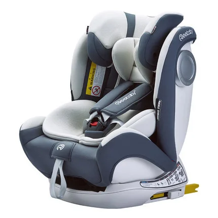 1 Детское безопасное сиденье автомобиля 0-12 лет литой isofix жесткий интерфейс - Цвет: 1