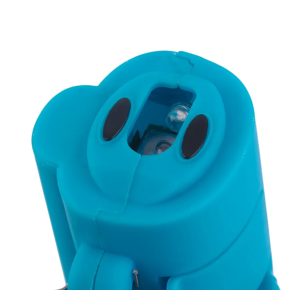 Мини симпатичная синяя Беспроводная оптическая мышь 2,4 ГГц USB с кольцами для пальцев 1600 dpi для настольных ПК и ноутбуков