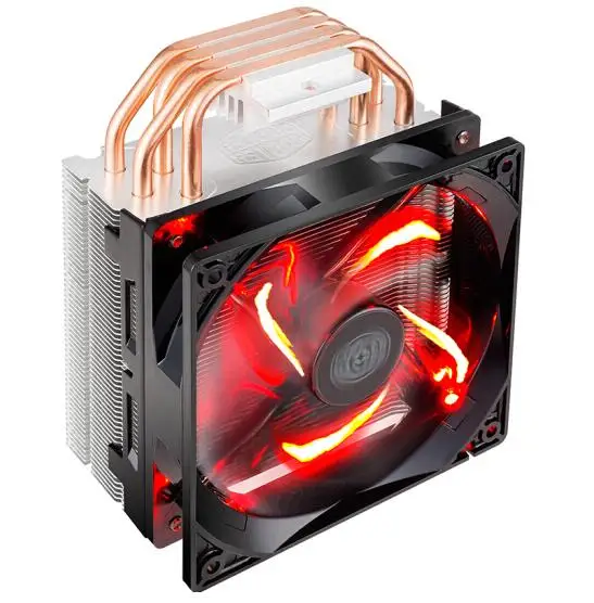 Cooler Master T400 T400i 12 см 4-контактный вентилятор для охлаждения процессора 4 медные тепловые трубки радиатор для процессора Intel 775 115X1366 2011 CPU AM4