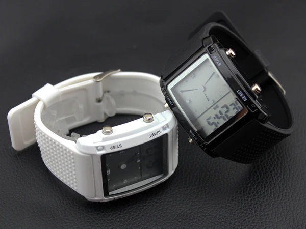 

1pcs Men Sport Watch Colorful Digital LED Watches Pilot Aviator Military Wristwatch Male Clock Fashion LED Watch Relogio