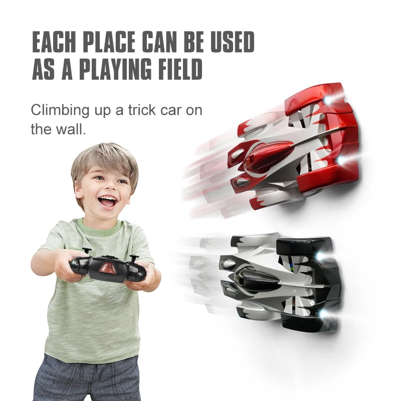 Mini Remote Control Wall Climbing RC Car 360 Degree Rotating Stunt
Electric Radio Controlled Cars Antigravity Machine Wall Racer Price
$22.55 Mini Remote Control Wall Climbing RC Car 360 Degree Rotating Stunt
Electric Radio Controlled Cars Antigravity Machine Wall Racer Price
$22.55