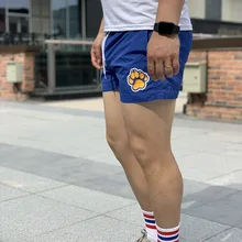 Мускулистый принт медведя размера плюс медведь лапы купальники мужские пляжные шорты гей медведь Боксеры Купальник плавки для медведя 5 цветов M L XL XXL