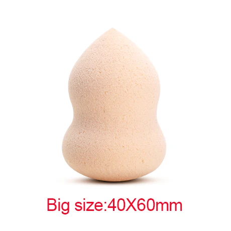 Cocute спонж для нанесения основы под макияж beauty Cosmetic Puff Powder Smooth Make Up Sponge пудра для лица Puff beauty tools Gourd - Цвет: Large Skin