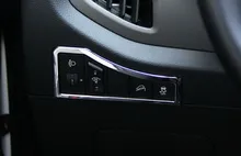 Интерьер автомобиля аксессуары для KIA Sportage 2010-2014 2015, свет переключатель украшения отделка/крышка, ABS chrome