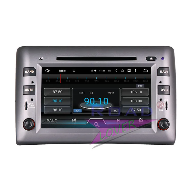 Perfect Roadlover Android 9.0 Car Multimedia DVD Player Radio For Fiat Stilo 2002-2010 Stereo GPS Navigation Automagnitol 2 Din 7" Video 2