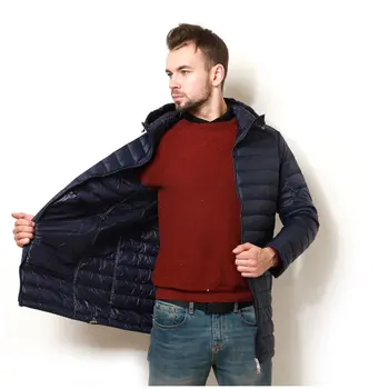 

2018 Winter Cotton Jackets Men Long Thick Warm Coat Outwear New Fashion Brand Clothing Male Jacket Coat .