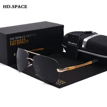 Polarized Driving Men Sunglasses Brand designer UV400 Fashion Coating Sun glasses Vintage oculos de sol With case
