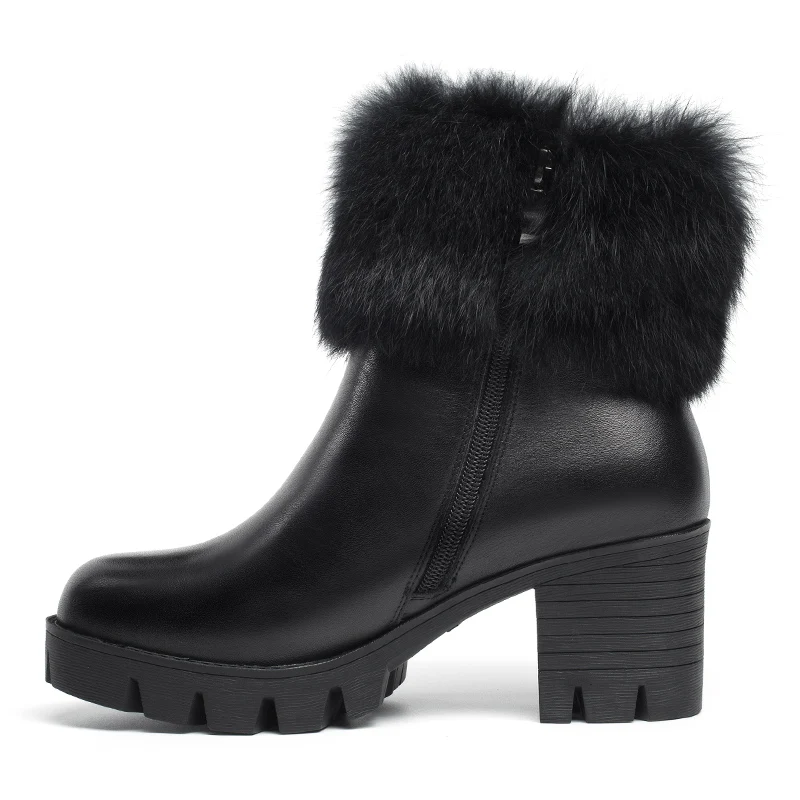 Женские сапоги до середины икры на натуральном меху|ladies leather boots|leather bootswarm winter boots |