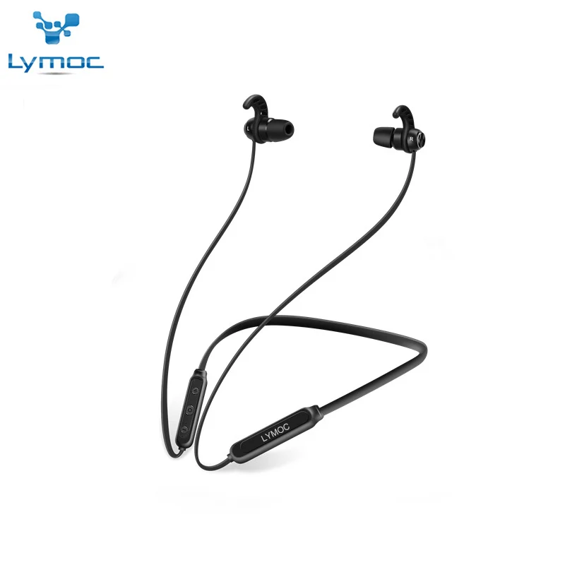 LYMOC Bluetooth наушники стерео Беспроводной шейным спорта тренировок гарнитура V4.2