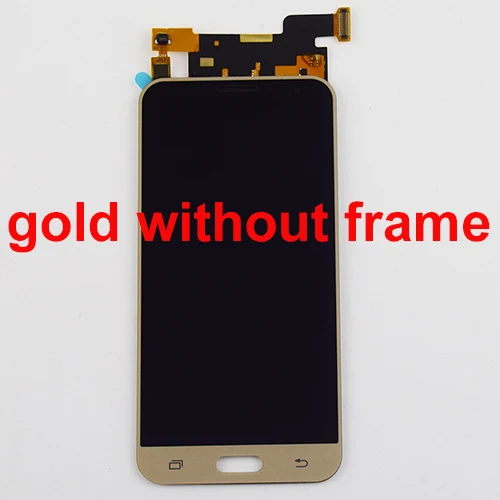ЖК для samsung Galaxy J3 ЖК-экран J320 J320A J320F lcd J320M J3 J320FN ЖК-дисплей кодирующий преобразователь сенсорного экрана в сборе - Цвет: Gold without frame