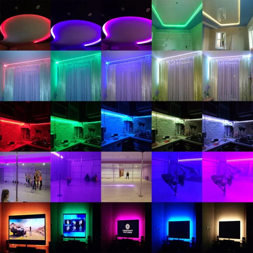 Tiras de Led decoração de natal em casa Tipo Pacote Include : Only Include Led Strip