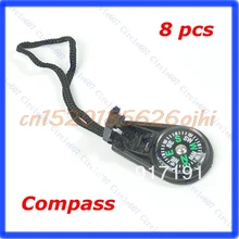 Мини Компас Рюкзак Сумка ремень Шарм Спорт 8 шт./лот молния тянуть# H030
