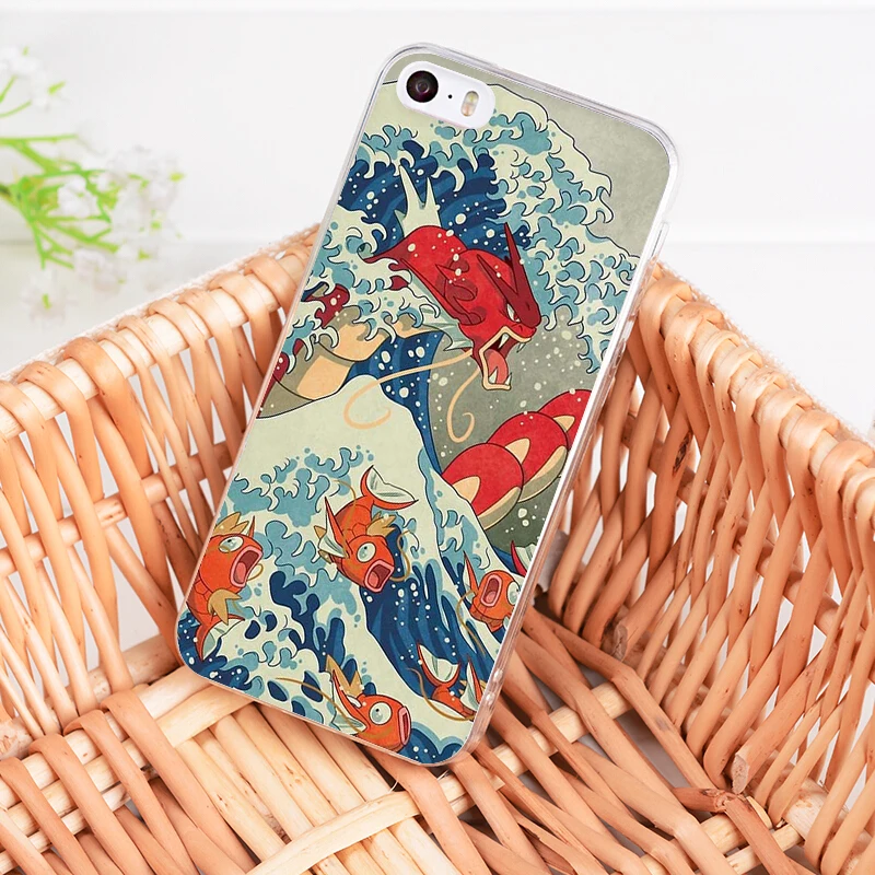 MaiYaCa Wave Art японские зеленые Illust Coque чехлы для телефонов iPhone 11 Pro Max 8 7 6S Plus X XS XR XSMAX