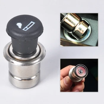 

DWCX 12V Universal Car Power Plug Socket Output 20mm Automatic Cigarette Lighter Ignition For Lada Granta Kalina Kia Rio Almera