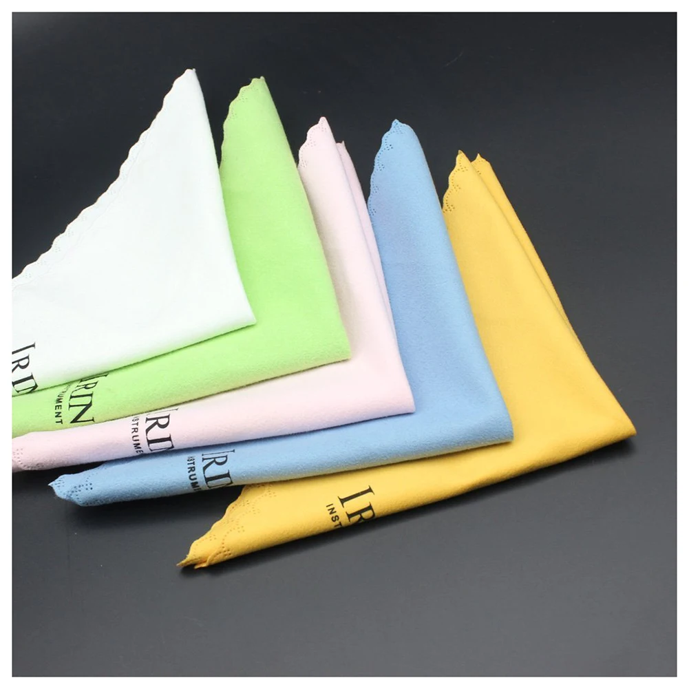 HOT IRIN 5pcs Microfiber Cleaning Polishing Polish Cloth for font b Musical b font font b