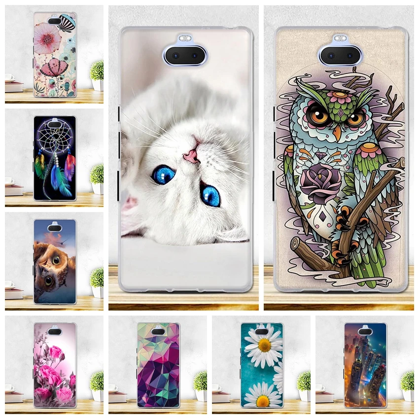 

Case For Coque Sony Xperia 10 Case Cover For Sony Xperia10 Cover TPU Soft Silicon Cases For Sony Xperia 10 L3113 L4113 Phone Bag