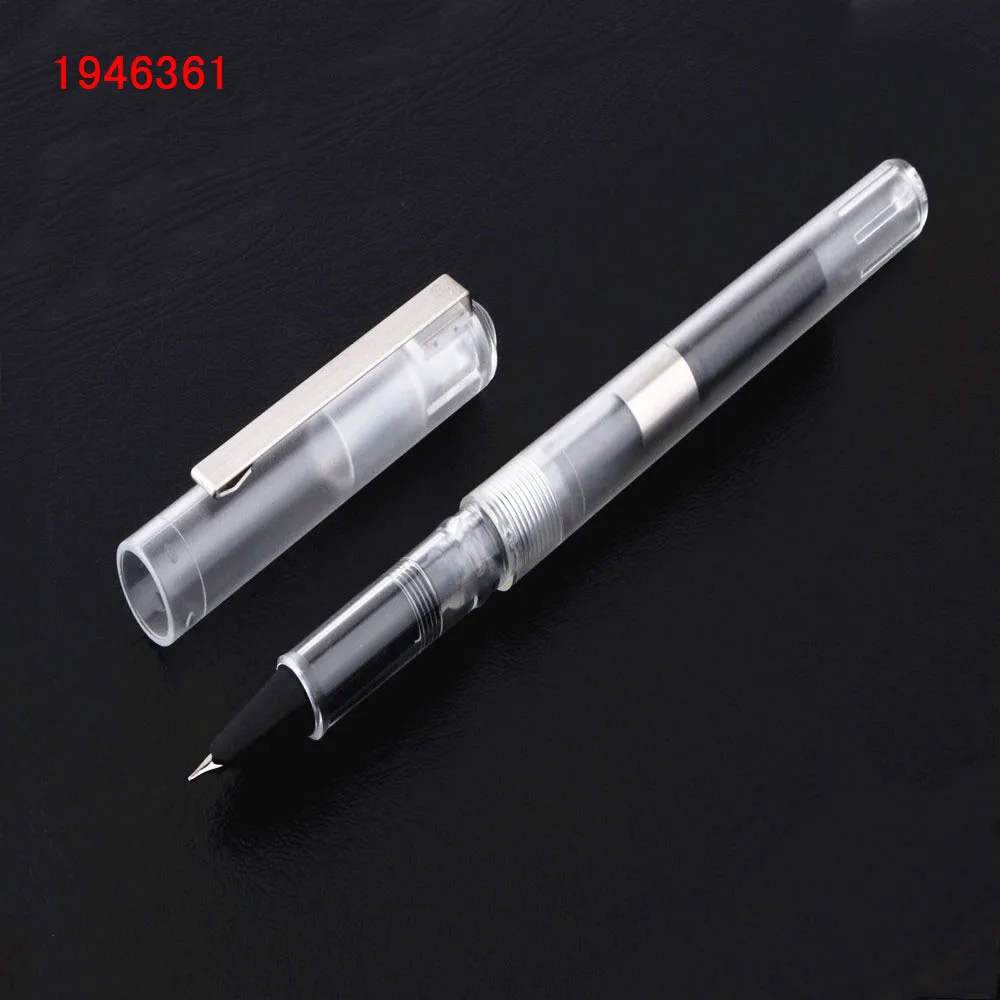 

JINHAO 991 Transparent White color Extra fine Nib Fountain Pen New Students child Practice pens