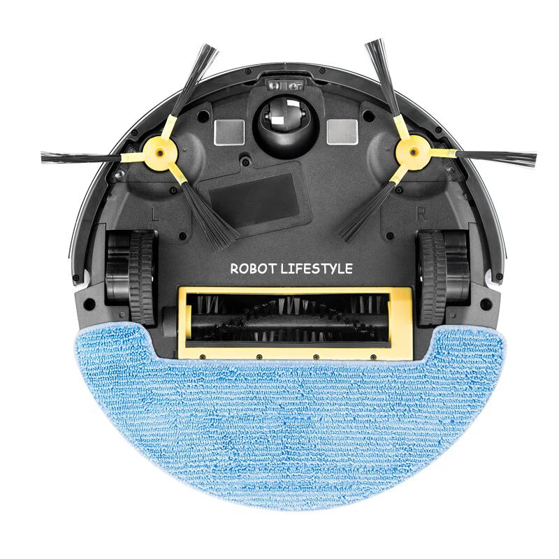 Newest Camera Monitor Video Call Intelligent Vacuum Cleaner Robot With Map NavitationWiFi App ControlSmart Memory Water Tank