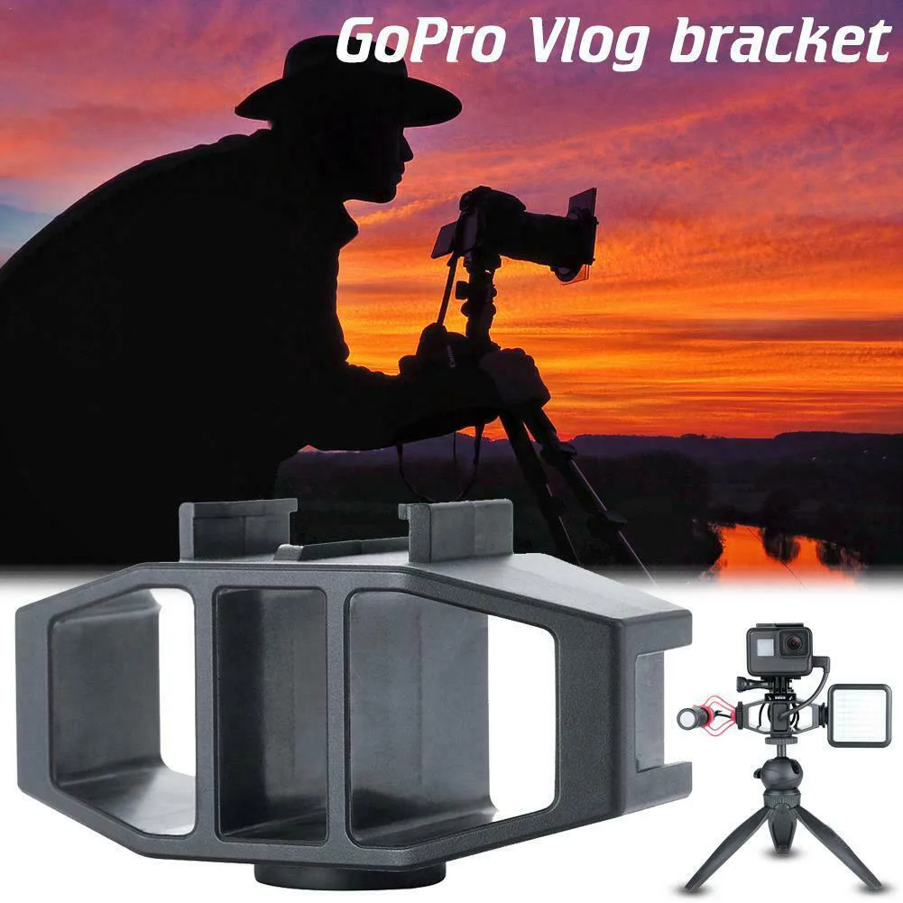 Подставка для камеры Адаптер 1/4 порт Универсальный всех штативов GoPro Vlog кронштейн