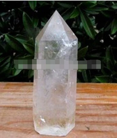 

A 324 NATURAL TRANSPARENT CLEAR QUARTZ CRYSTAL POINT Healing (0601)