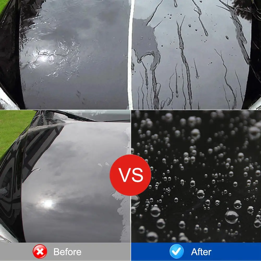 Premium Waterproof Car Wax Crystal Hard Wax Scratch Repair Maintenance Wax Paint Care Anti-fade Auto Repair Wax Polishing Wax