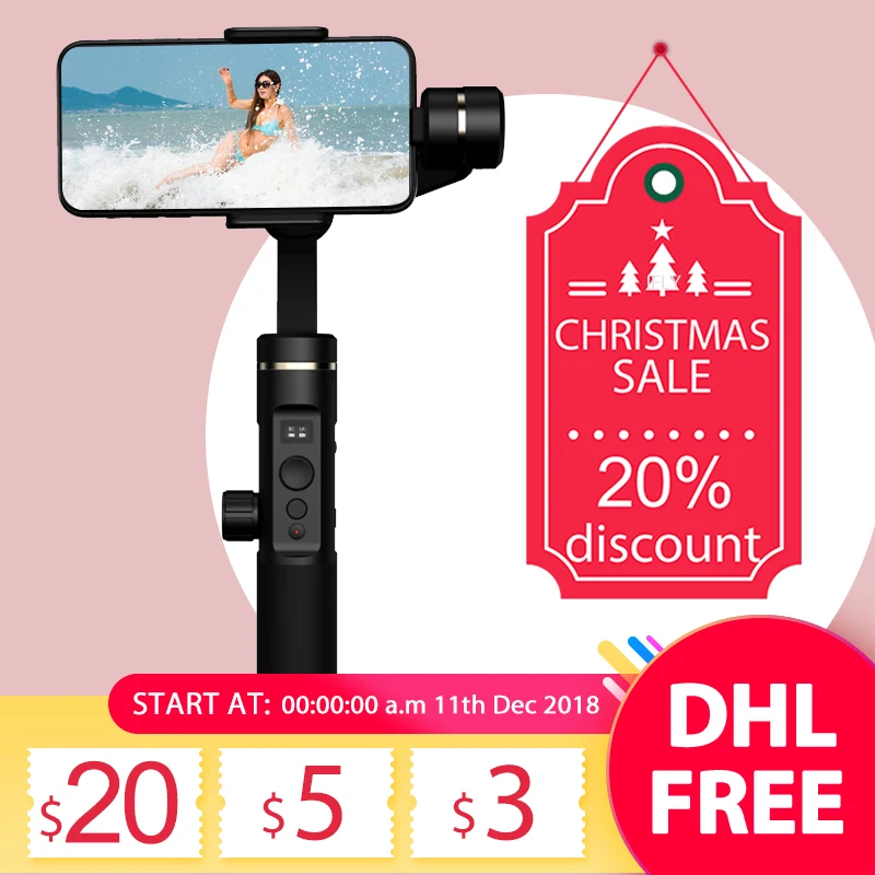Feiyu SPG 2 3 Axis Handheld Gimbal Splashproof Stabilizer