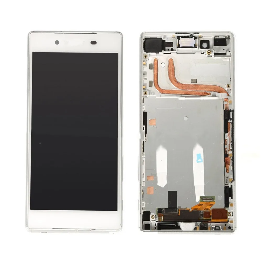 Замена сенсорного ЖК экрана в сборе для Sony Xperia Z5 E6633 E6653 дисплей с рамкой/без