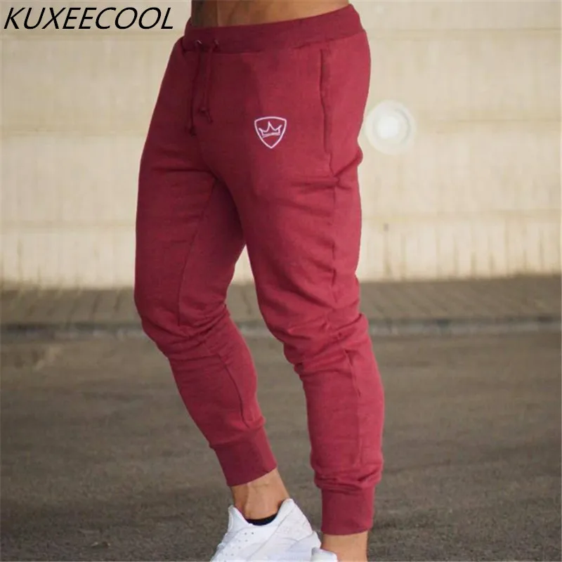 

2018 Spring Summer Men's Pants Casual Elastic Waist Loose Long Cargos Joggers Trousers Fashion Male Sweatpants Cargos Joggers