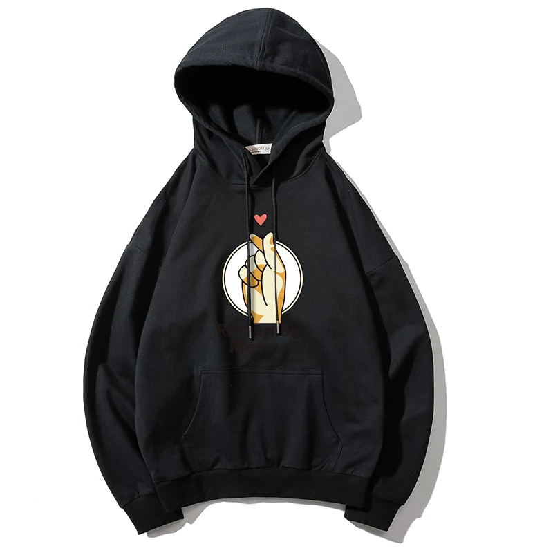 

Funny Men Hooded Sweatshirt 100% Cotton Hipster Hoodies Pullovers Long Sleeve Streetwear Hip Hop Quality Autumn Winter Clothes