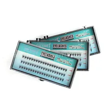 2 шт 10 батов/Черные Накладные ресницы Многоразовые длинные ресницы Толстые Поддельные ресницы ручной работы ресницы макияж инструменты