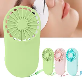 

Fashionable Portable Mini Hand-Hold Electric Air Fan Cooler Eyelash Dryer Eye Makeup Tool Massager Relaxation v