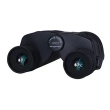 Горячая охотничий водостойкий высокий раз 10X25 HD Все-оптический зеленый пленочный бинокль телескоп для туризма бинокль