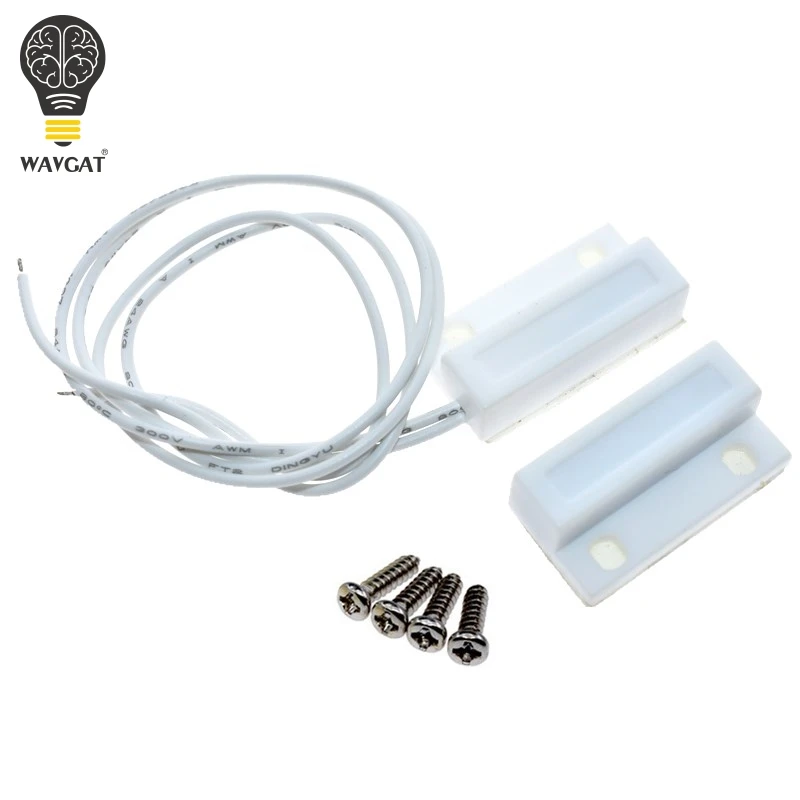 10 Pair MC-38 Wired Door Window Sensor Magnetic Switch Home Alarm System ow