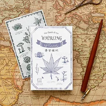 30 листов/набор креативная открытка с вихревыми растениями/поздравительная открытка/открытка для сообщений/подарки на Рождество и год