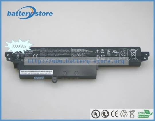 

New Genuine laptop batteries for A31LM9H,A31N1302,X200CA-CT161H,X200CA-6D,X200CA-9B,X200CA-db017,11.25V,3 cell
