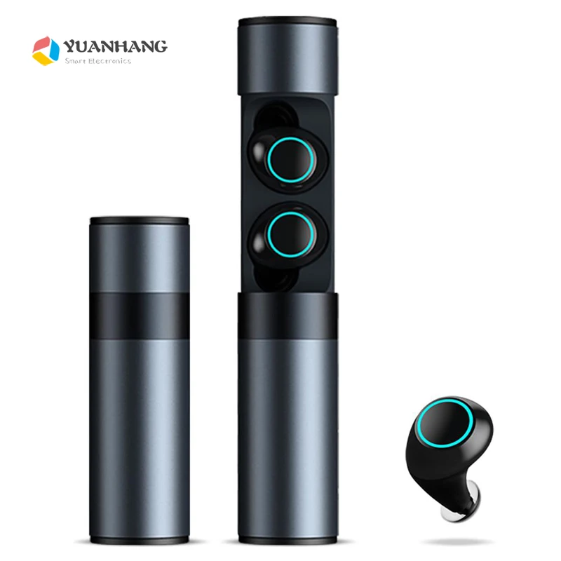 

J1 TWS Touch Control Bluetooth Earphone 5.0 Wireless Waterproof Bluetooth Earphone with Charging Case Stereo Earphones Handsfree