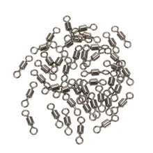 500cs шарикоподшипник рыболовные Вертлюги твердое кольцо Rolling Fish поворотный разъем с коробкой рыболовный крючок 4#6#8#10#12# Ganchos