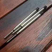 1 комплект из 20 шт. 98 мм черные чернильные ручки заправляемая Шариковая ручка для латунной шариковой ручки