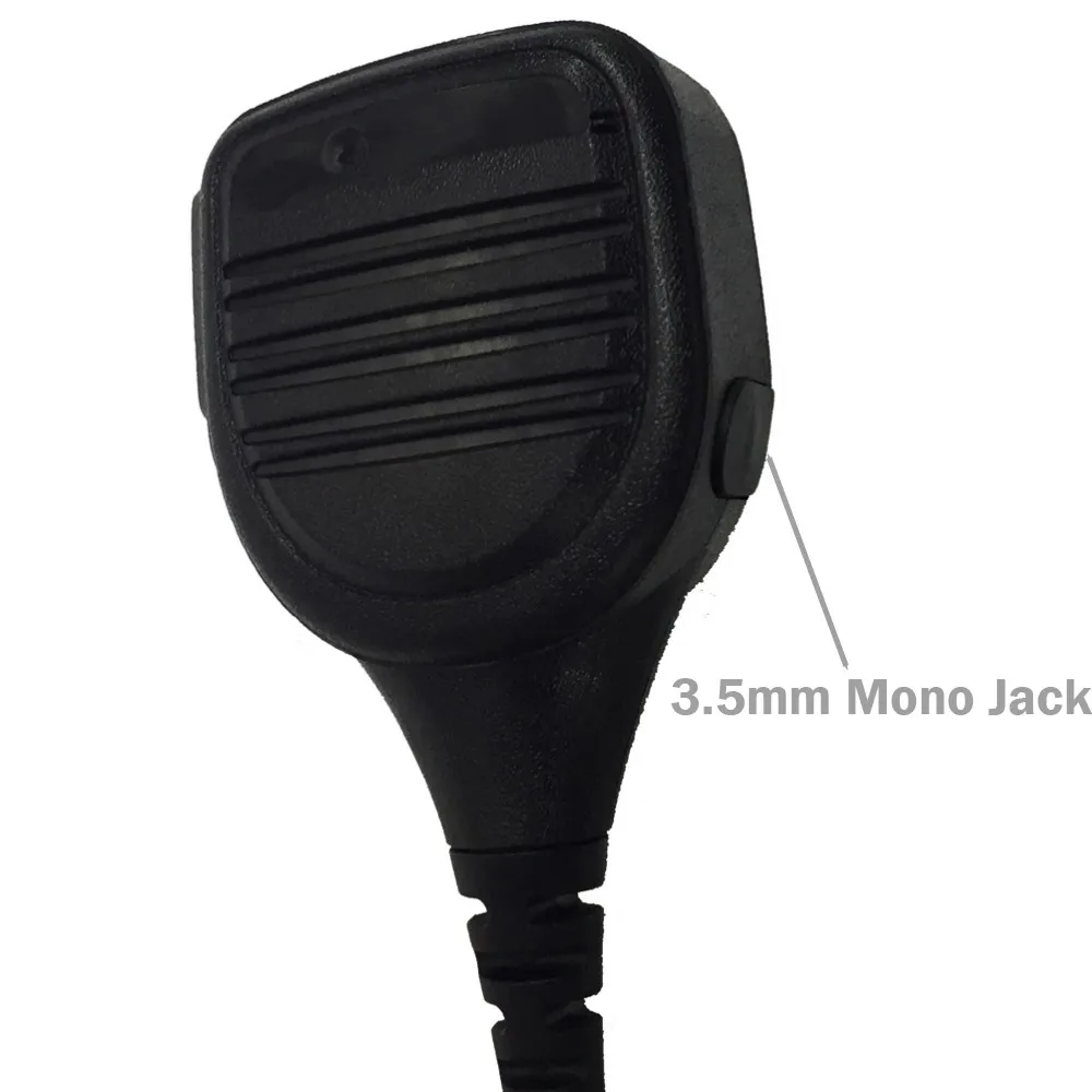 2 Pin TYT PTT Speaker Mic for TYT MD-380 MD-390 GPS Kenwood BAOFENG UV-5R Retevis H777 Walkie Talkie Ham Radio (1)